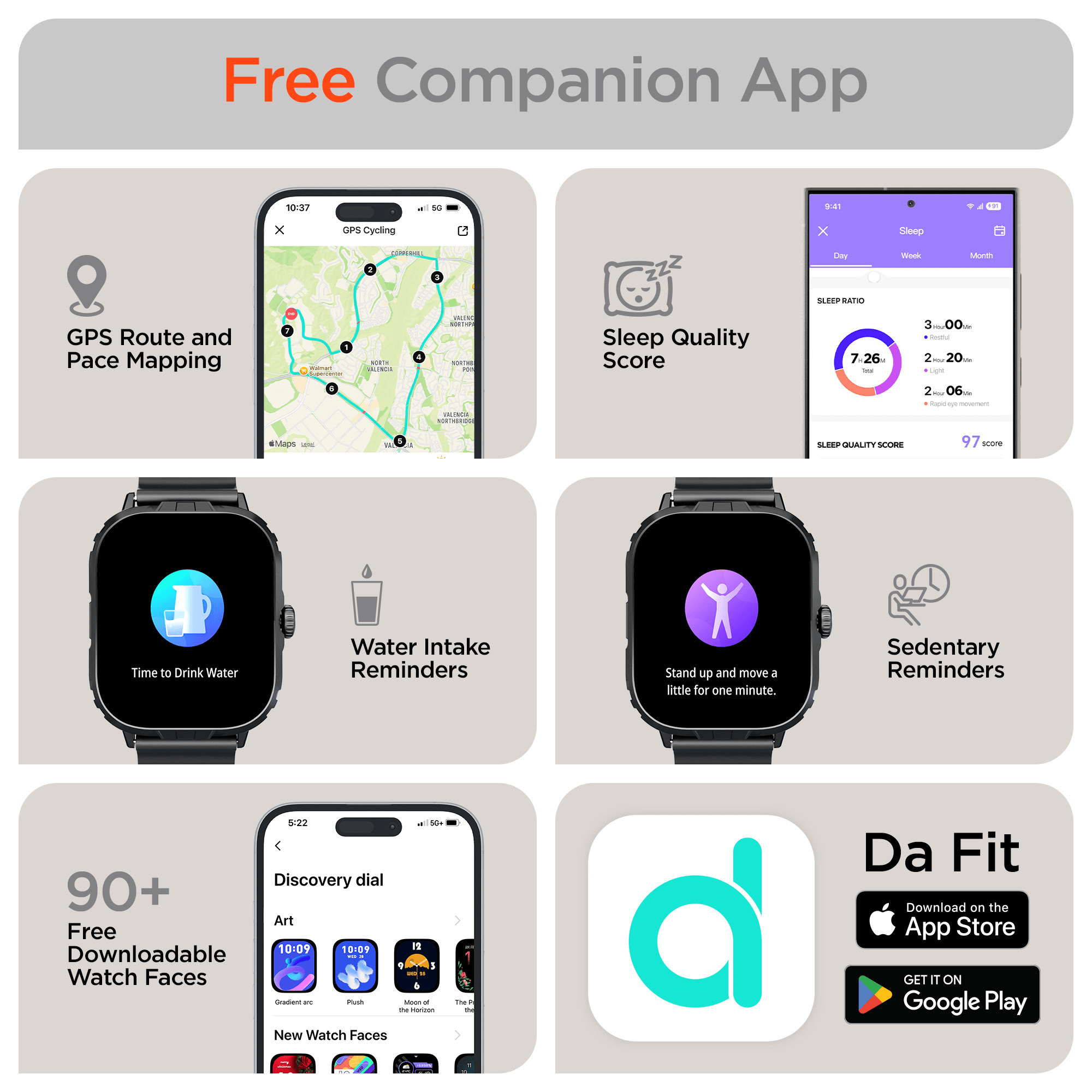 Uhso FitTrack Smartwatch