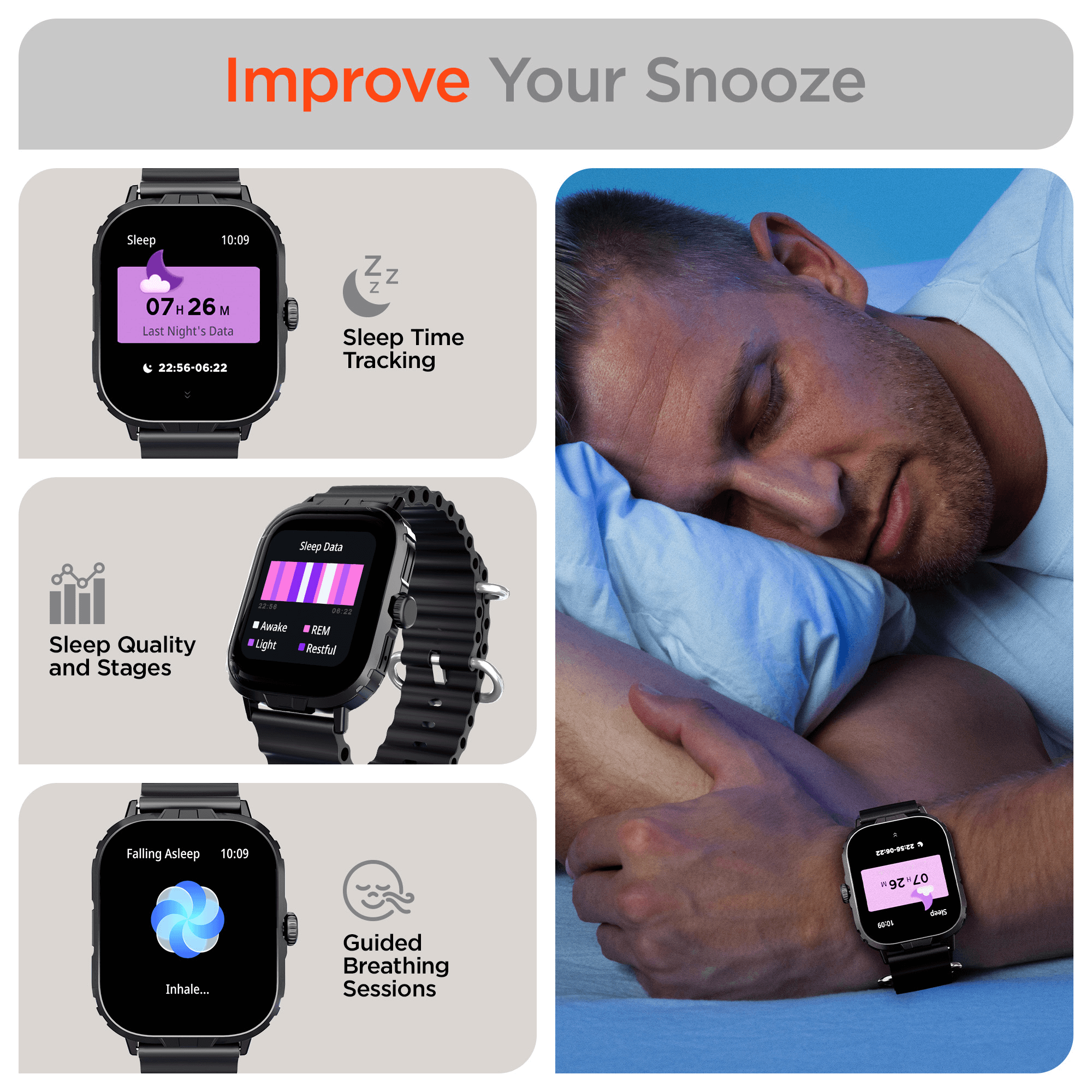 Uhso FitTrack Smartwatch