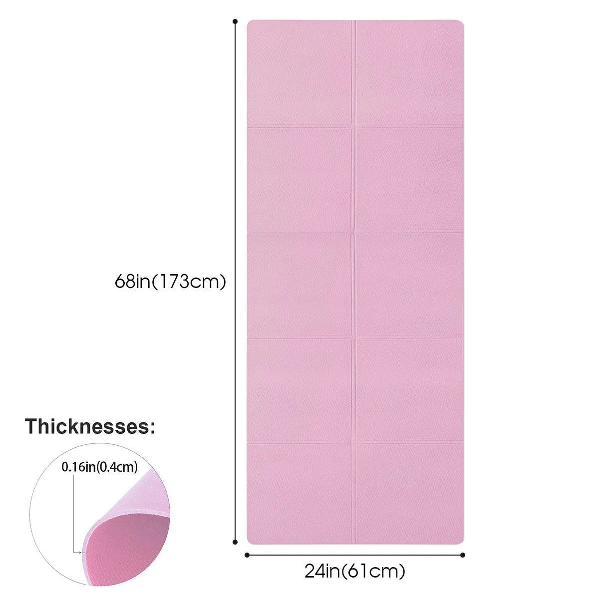 Uhso Grip Yoga Mat