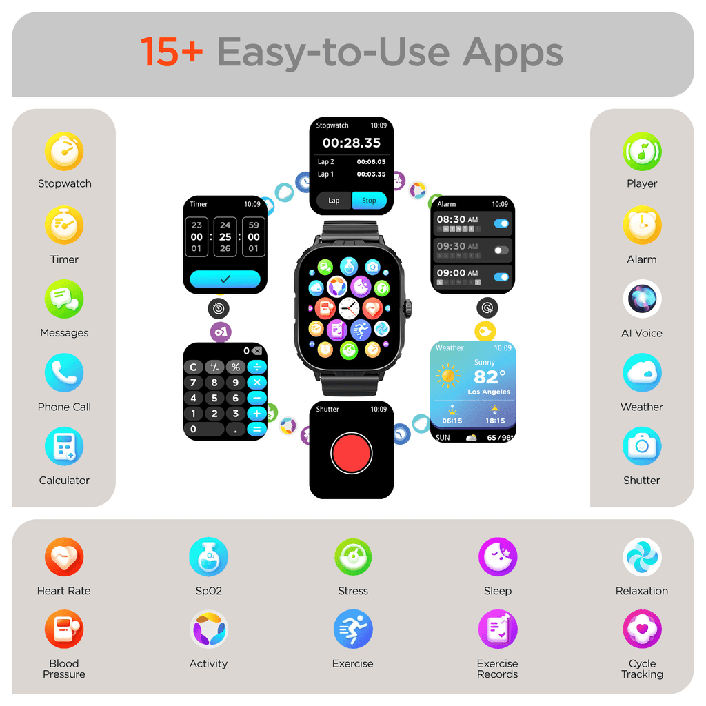 Uhso FitTrack Smartwatch