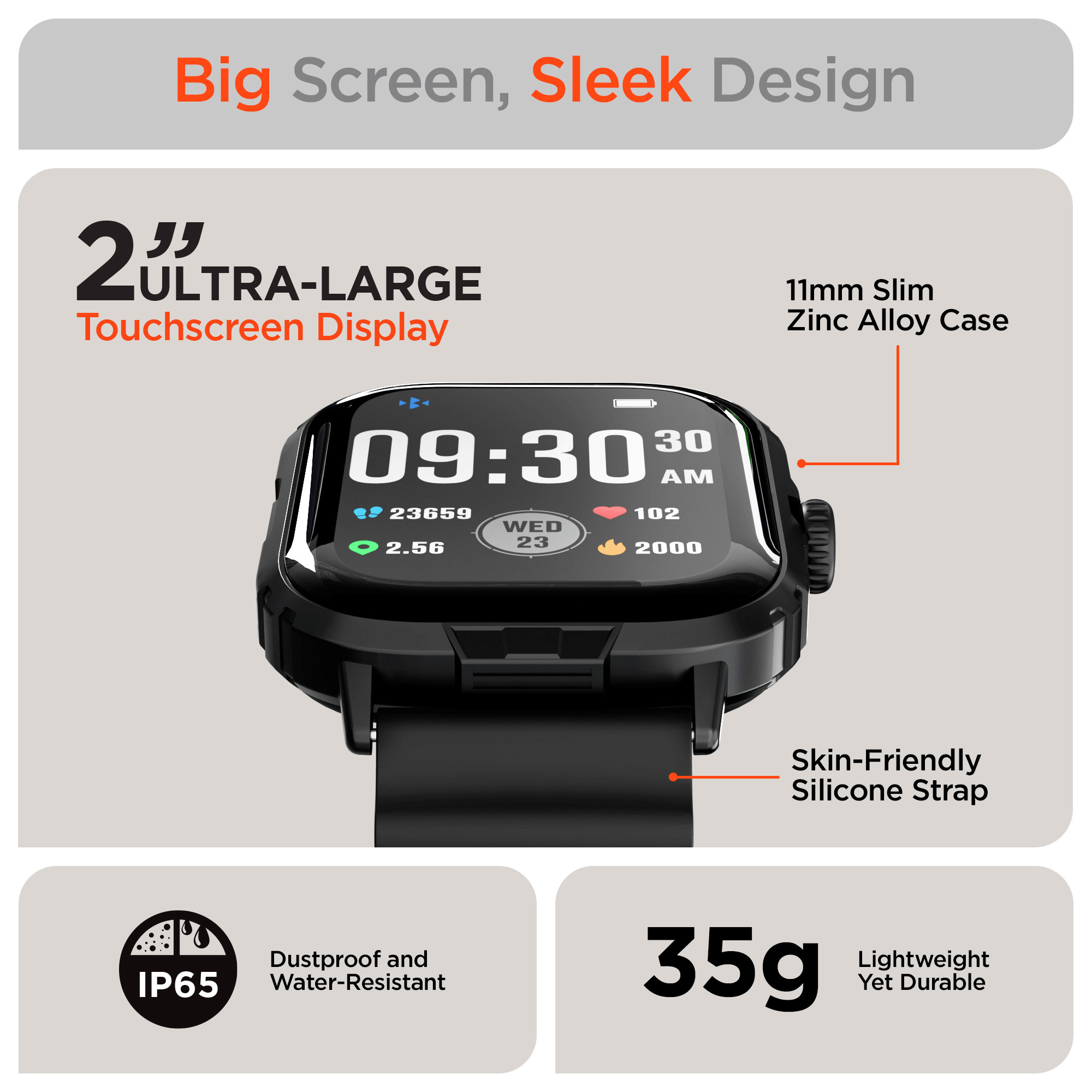 Uhso FitTrack Smartwatch